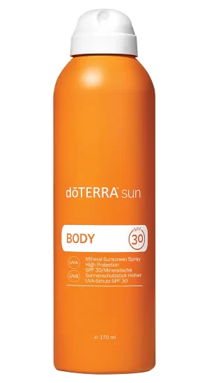 Spray de protecție solară cu filtru mineral pentru corp dōTERRA™ sun