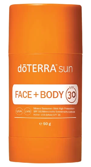 Baton de protecție solară cu filtru mineral pentru față și corp dōTERRA™ sun